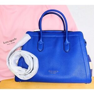 kate spade Cobalt Blue Leather Satchel